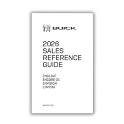 2026 Buick Sales Reference Guide
